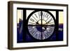 Giant Clock Window - View of Midtown Manhattan at Sunset II-Philippe Hugonnard-Framed Photographic Print