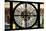 Giant Clock Window - View of Midtown Manhattan at Sunset-Philippe Hugonnard-Mounted Photographic Print