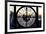 Giant Clock Window - View of Midtown Manhattan at Sunset-Philippe Hugonnard-Framed Photographic Print