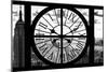 Giant Clock Window - View of New York II-Philippe Hugonnard-Mounted Photographic Print