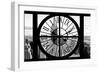 Giant Clock Window - View of New York with the Empire State Building II-Philippe Hugonnard-Framed Photographic Print