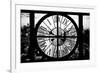 Giant Clock Window - View of Philadelphia at Sunset-Philippe Hugonnard-Framed Photographic Print