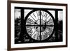 Giant Clock Window - View of Philadelphia at Sunset-Philippe Hugonnard-Framed Photographic Print