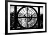 Giant Clock Window - View of Philadelphia at Sunset-Philippe Hugonnard-Framed Photographic Print