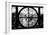 Giant Clock Window - View of Philadelphia at Sunset-Philippe Hugonnard-Framed Photographic Print