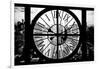 Giant Clock Window - View of Philadelphia at Sunset-Philippe Hugonnard-Framed Photographic Print