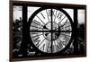 Giant Clock Window - View of Philadelphia at Sunset-Philippe Hugonnard-Framed Photographic Print