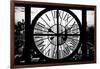 Giant Clock Window - View of Philadelphia at Sunset-Philippe Hugonnard-Framed Photographic Print