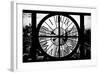 Giant Clock Window - View of Philadelphia at Sunset-Philippe Hugonnard-Framed Photographic Print