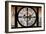 Giant Clock Window - View of Shanghai at Sunset - China-Philippe Hugonnard-Framed Photographic Print