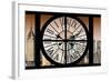 Giant Clock Window - View of Shanghai at Sunset - China-Philippe Hugonnard-Framed Photographic Print