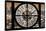 Giant Clock Window - View of Shanghai - China-Philippe Hugonnard-Framed Stretched Canvas