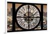Giant Clock Window - View of Shanghai - China-Philippe Hugonnard-Framed Photographic Print