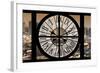 Giant Clock Window - View of Shanghai - China-Philippe Hugonnard-Framed Photographic Print