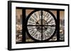 Giant Clock Window - View of Shanghai - China-Philippe Hugonnard-Framed Photographic Print