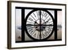 Giant Clock Window - View of Shanghai with the Oriental Tower - China III-Philippe Hugonnard-Framed Photographic Print