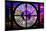 Giant Clock Window - View of the Arc de Triomphe at Night in Paris IV-Philippe Hugonnard-Mounted Photographic Print