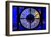 Giant Clock Window - View of the Arc de Triomphe at Night in Paris-Philippe Hugonnard-Framed Photographic Print