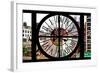 Giant Clock Window - View of the Buildings of Sutton Place - New York-Philippe Hugonnard-Framed Photographic Print