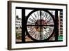 Giant Clock Window - View of the Buildings of Sutton Place - New York-Philippe Hugonnard-Framed Photographic Print