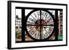 Giant Clock Window - View of the Buildings of Sutton Place - New York-Philippe Hugonnard-Framed Photographic Print