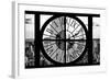 Giant Clock Window - View of the Empire State Building and One World Trade Center II-Philippe Hugonnard-Framed Photographic Print