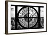 Giant Clock Window - View of the Empire State Building and One World Trade Center II-Philippe Hugonnard-Framed Photographic Print