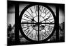 Giant Clock Window - View of the Empire State Building II-Philippe Hugonnard-Mounted Photographic Print