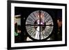 Giant Clock Window - View of the Fountains at Caesars Palace in Las Vegas-Philippe Hugonnard-Framed Photographic Print