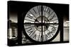 Giant Clock Window - View of the Golden Gate Bridge - San Francisco II-Philippe Hugonnard-Stretched Canvas