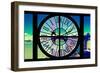 Giant Clock Window - View of the Golden Gate Bridge - San Francisco III-Philippe Hugonnard-Framed Photographic Print