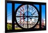 Giant Clock Window - View of the Golden Gate Bridge - San Francisco VI-Philippe Hugonnard-Framed Photographic Print