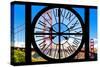 Giant Clock Window - View of the Golden Gate Bridge - San Francisco VI-Philippe Hugonnard-Stretched Canvas