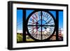 Giant Clock Window - View of the Golden Gate Bridge - San Francisco VI-Philippe Hugonnard-Framed Photographic Print