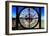 Giant Clock Window - View of the Golden Gate Bridge - San Francisco-Philippe Hugonnard-Framed Photographic Print