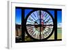 Giant Clock Window - View of the Golden Gate Bridge - San Francisco-Philippe Hugonnard-Framed Photographic Print