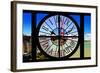 Giant Clock Window - View of the Golden Gate Bridge - San Francisco-Philippe Hugonnard-Framed Photographic Print