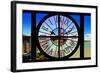 Giant Clock Window - View of the Golden Gate Bridge - San Francisco-Philippe Hugonnard-Framed Photographic Print