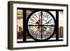 Giant Clock Window - View of the Hudson River and the Empire State Building III-Philippe Hugonnard-Framed Photographic Print