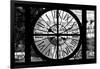 Giant Clock Window - View of the Jardin des Tuileries in Paris II-Philippe Hugonnard-Framed Photographic Print