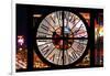 Giant Clock Window - View of the Las Vegas Strip II-Philippe Hugonnard-Framed Photographic Print