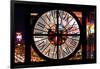 Giant Clock Window - View of the Las Vegas Strip II-Philippe Hugonnard-Framed Photographic Print