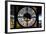 Giant Clock Window - View of the Las Vegas Strip III-Philippe Hugonnard-Framed Photographic Print