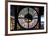 Giant Clock Window - View of the Las Vegas Strip III-Philippe Hugonnard-Framed Photographic Print