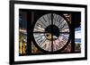 Giant Clock Window - View of the Las Vegas Strip III-Philippe Hugonnard-Framed Photographic Print