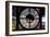 Giant Clock Window - View of the Las Vegas Strip III-Philippe Hugonnard-Framed Photographic Print