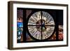 Giant Clock Window - View of the Las Vegas Strip IV-Philippe Hugonnard-Framed Photographic Print
