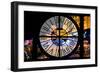 Giant Clock Window - View of the Las Vegas Strip V-Philippe Hugonnard-Framed Photographic Print