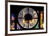 Giant Clock Window - View of the Las Vegas Strip VI-Philippe Hugonnard-Framed Photographic Print