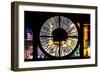 Giant Clock Window - View of the Las Vegas Strip VI-Philippe Hugonnard-Framed Premium Photographic Print